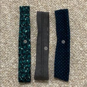 Lululemon headbands (set of 3)